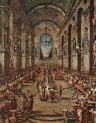 The Observant Friars in the Refectory MAGNASCO, Alessandro